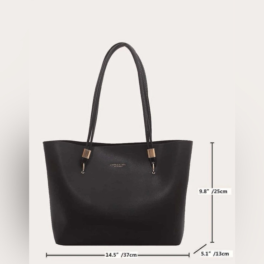 Women's Solid Color Versatile Handbag, Minimalist… - image 5